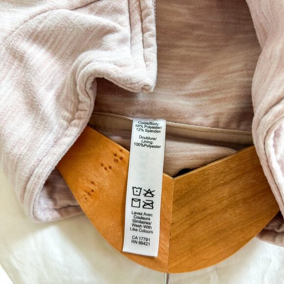 Kyodan Running Outdoor Warm Pink Heather 1/4 Zip Pullover Top Women’s Size M - Picture 5 of 5